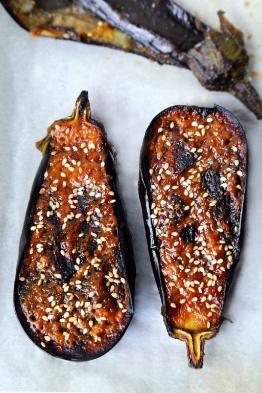 Nasu Dengaku (Miso-Glazed Eggplant)