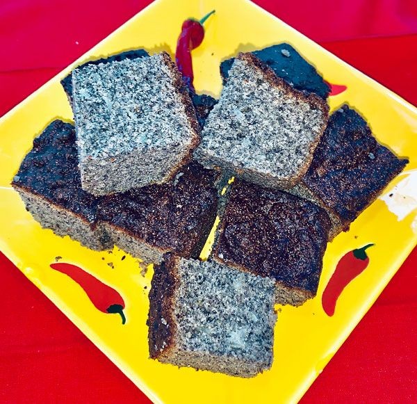 Navajo Blue Cornbread