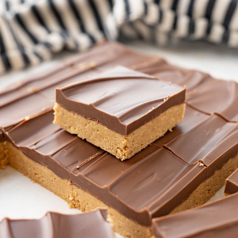 No-Bake Peanut Butter Bars