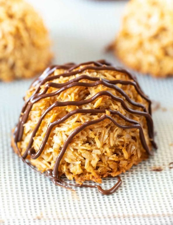Oat Fiber Coconut Macaroons