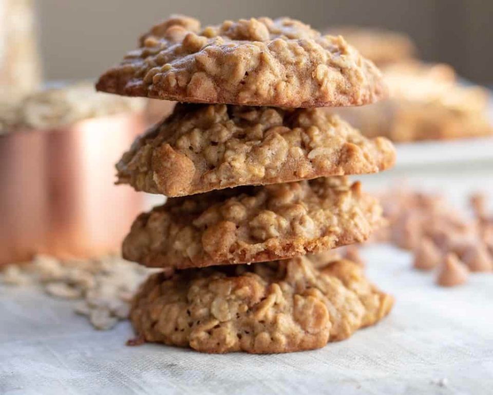 Oatmeal Butterscotch Cookies with Banana