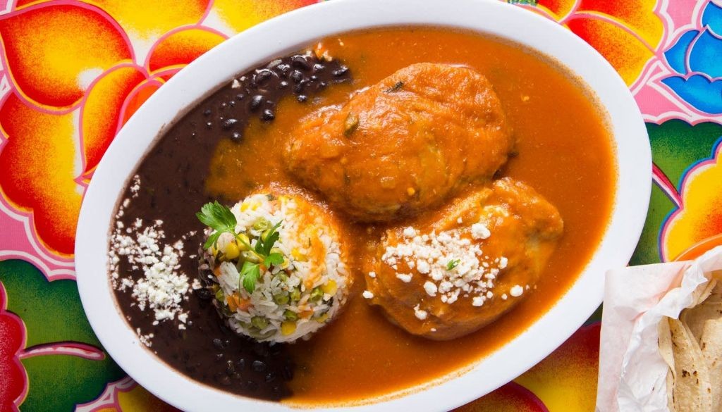Oaxacan-Style Mole Chile Relleno