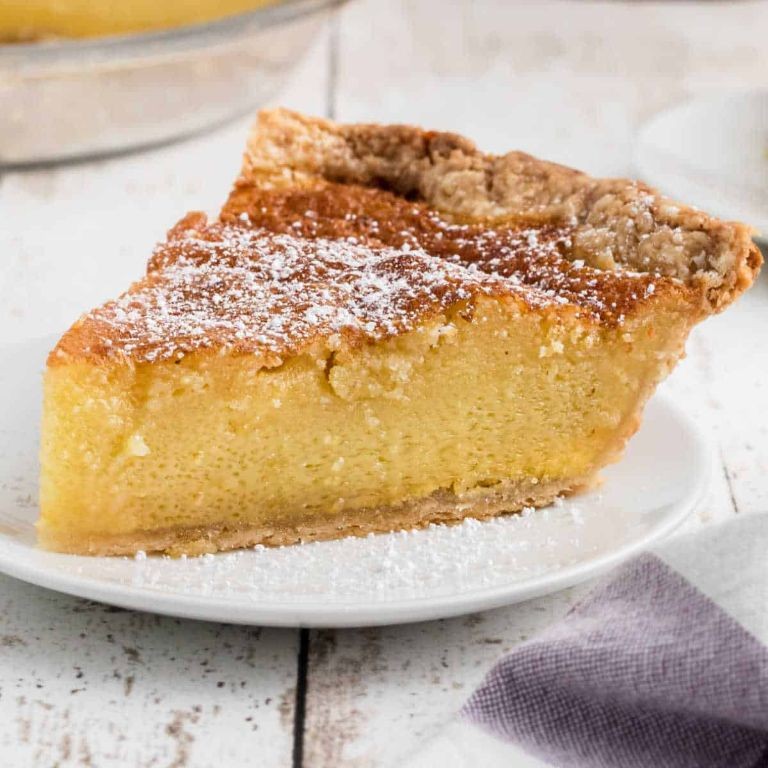 Old-Fashioned Chess Pie