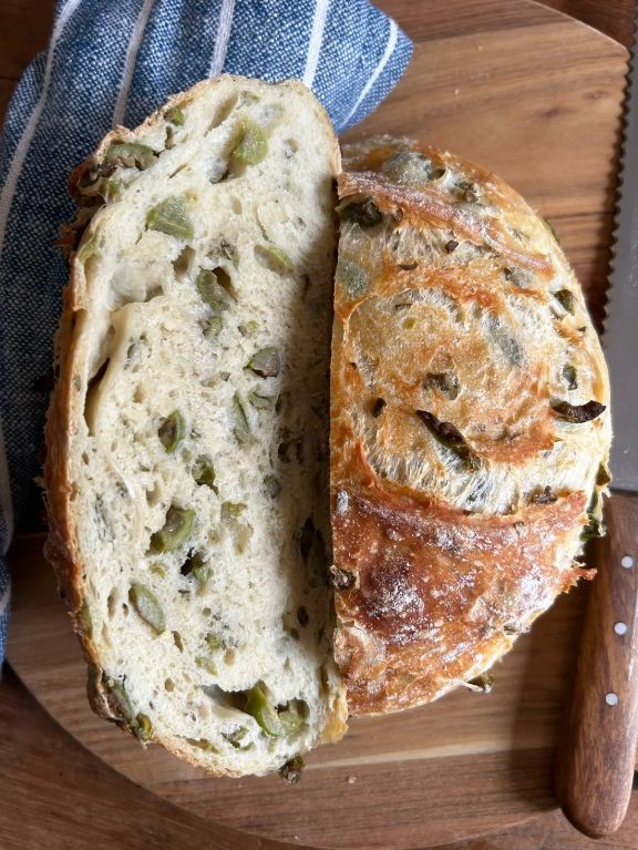 Olive and Rosemary Bread