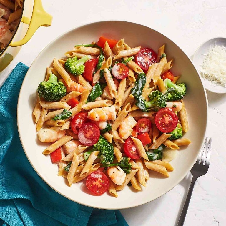 One-Pot Creamy Pasta Primavera