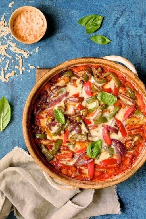 One-Pot Italian Sausage and Polenta Casserole