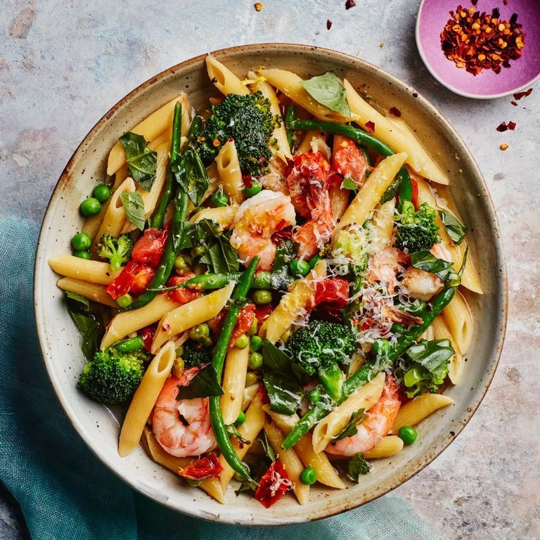 One-Pot Pasta Primavera