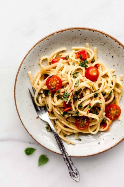One-Pot Tomato Basil Pasta