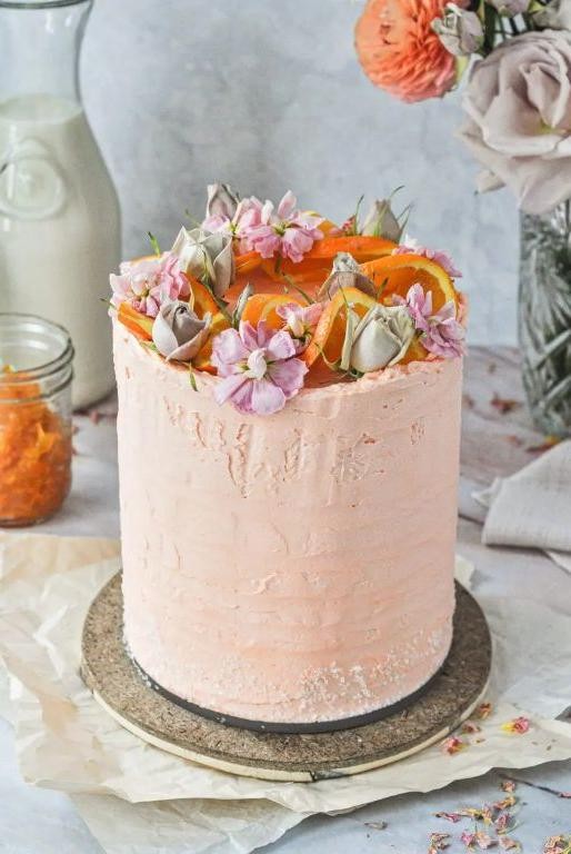 Orange Blossom Butter Cake
