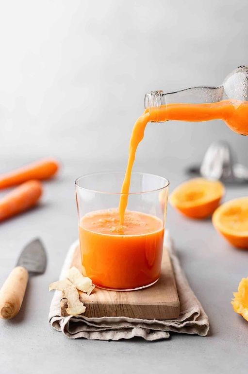 Orange Carrot Immunity Booster Smoothie