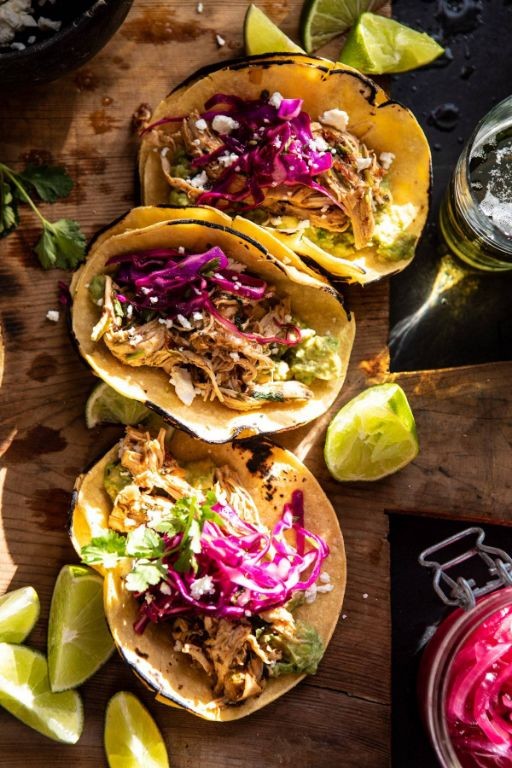 Orange Chipotle Chicken Tacos