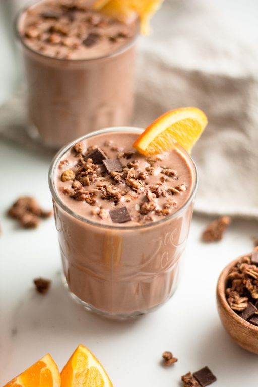 Orange Chocolate Delight Smoothie