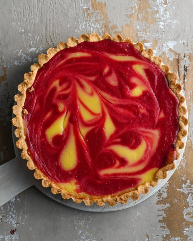Orange Cranberry Tart