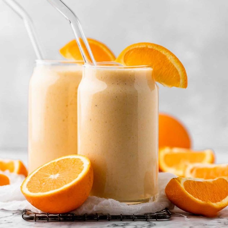 Orange Honey Almond Smoothie