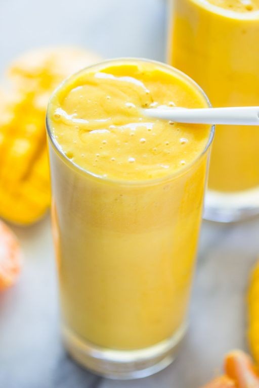 Orange Mango Sunrise Smoothie