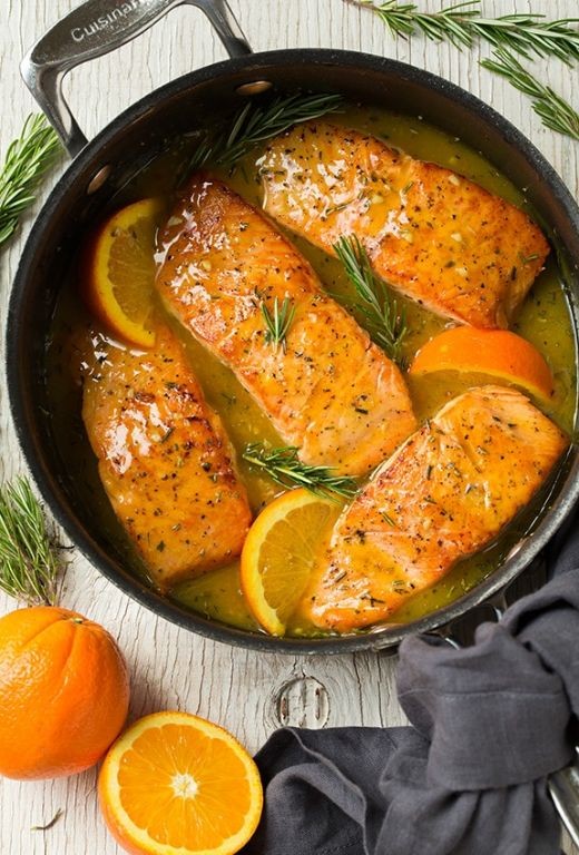 Orange Rosemary Salmon Marinade