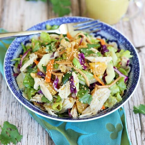 Orange Sesame Chicken Salad