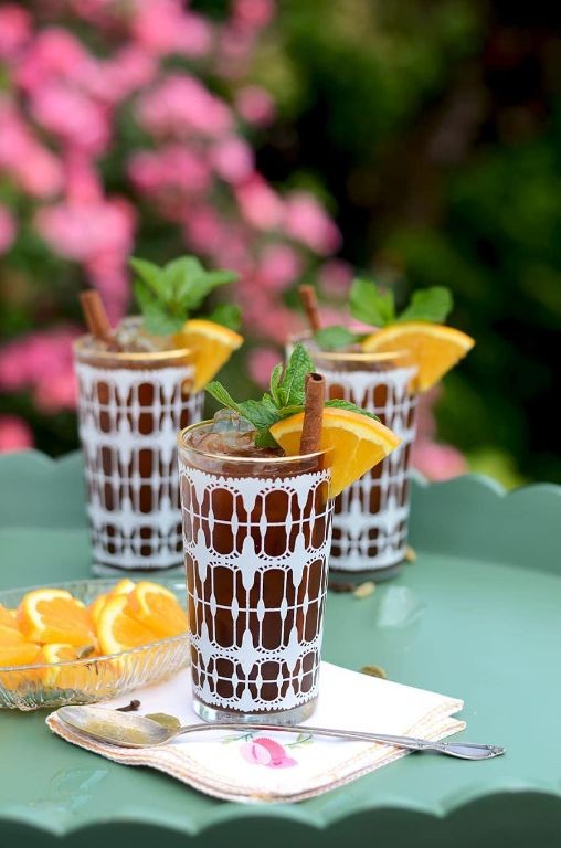 Orange Spice Chai Iced Tea