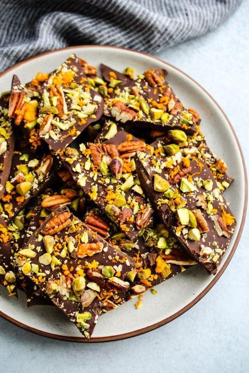 Orange Zest Chocolate Peanuts