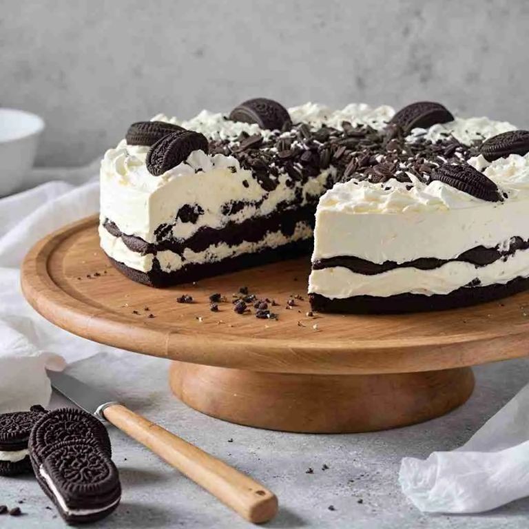 Oreo Crust Ricotta Cheesecake