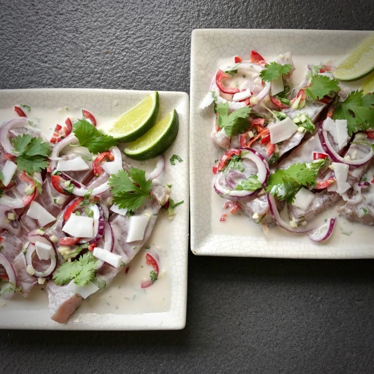 Outback Ahi Tuna Ceviche with Coconut and Lime