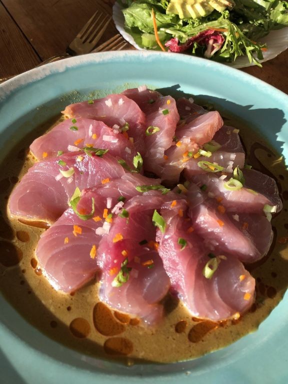 Outback Ahi Tuna Sashimi with Yuzu Ponzu Sauce