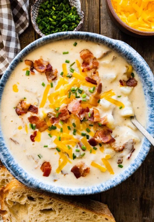 Outback Steakhouse Baked Potato Soup Copycat