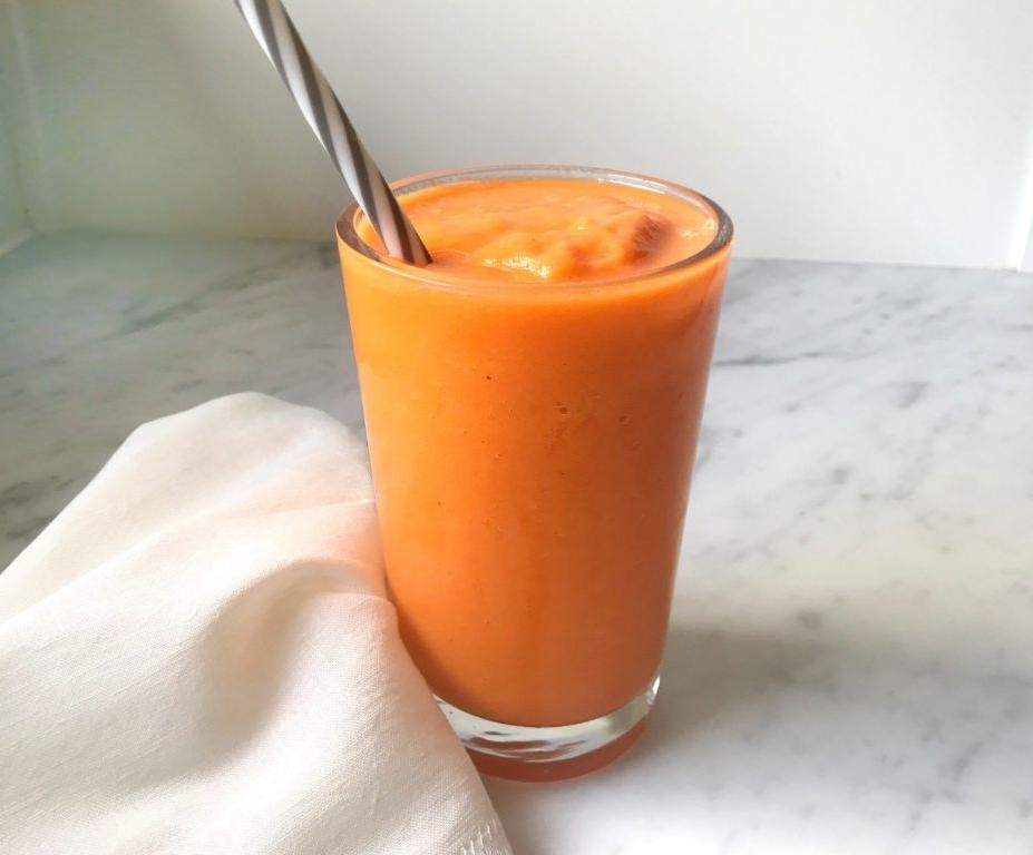 Papaya Orange Sunrise Smoothie