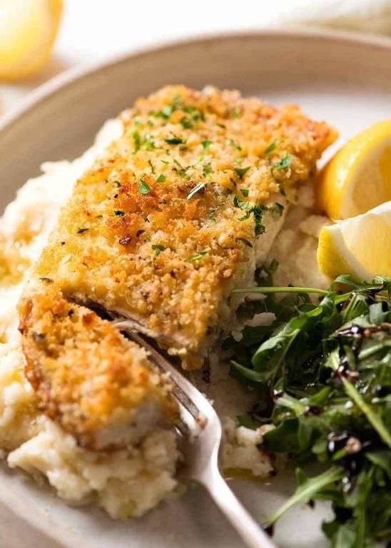 Parmesan Crusted Fish Fillets