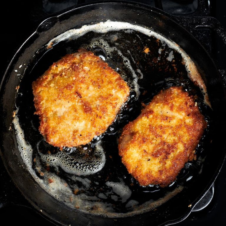 Parmesan Crusted Pork Chops