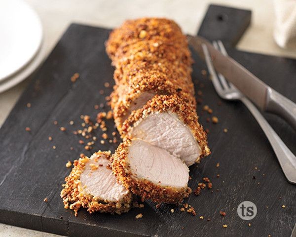 Parmesan Crusted Pork Tenderloin
