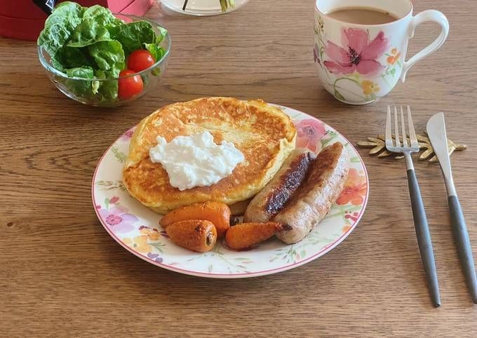 Parsnip and Bacon Pancakes
