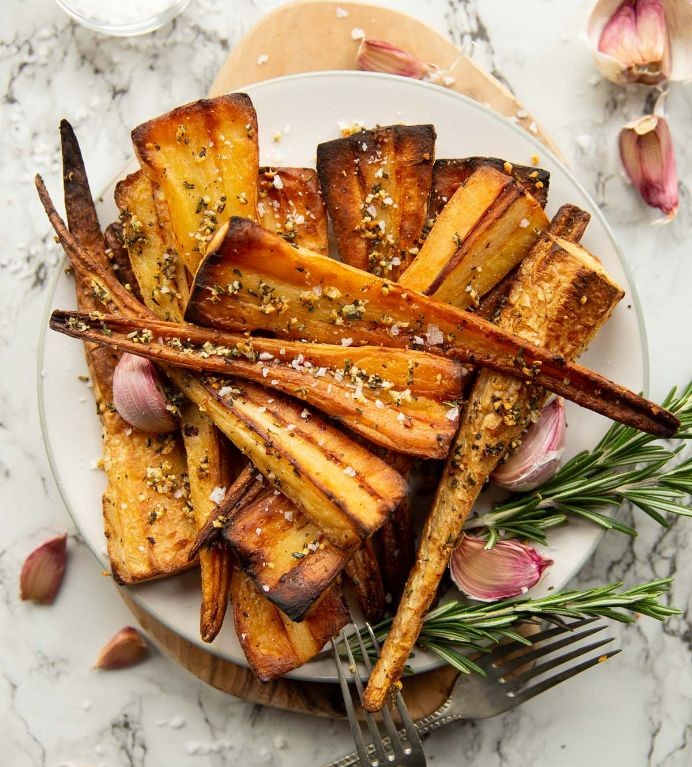 Parsnip and Rosemary Roast