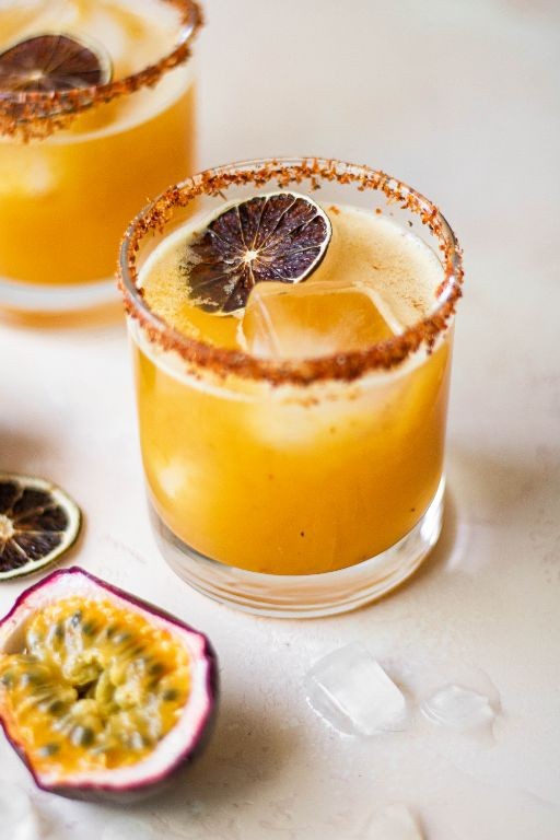 Passion Fruit Mexican Martini