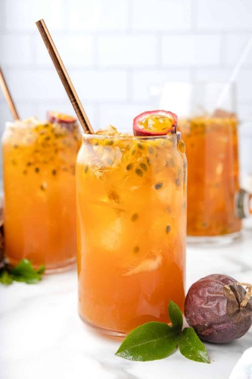 Passionfruit Mango Iced Tea