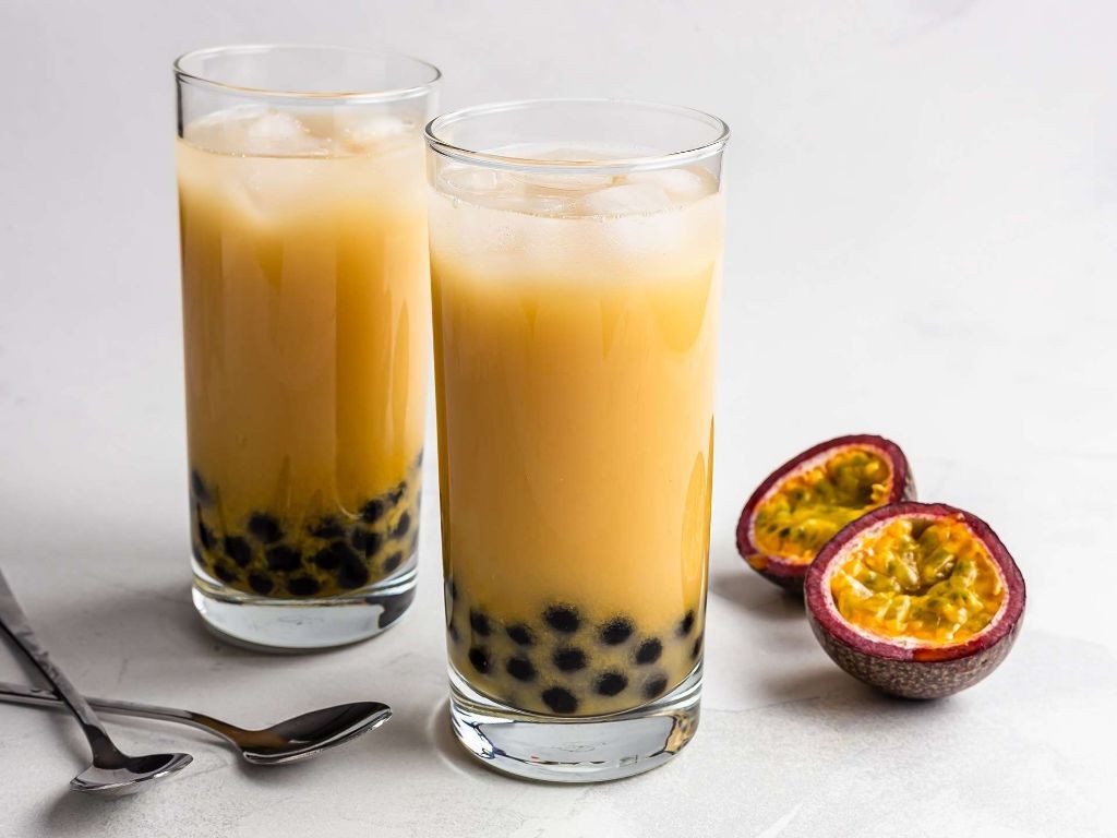 Passionfruit Monin Bubble Tea