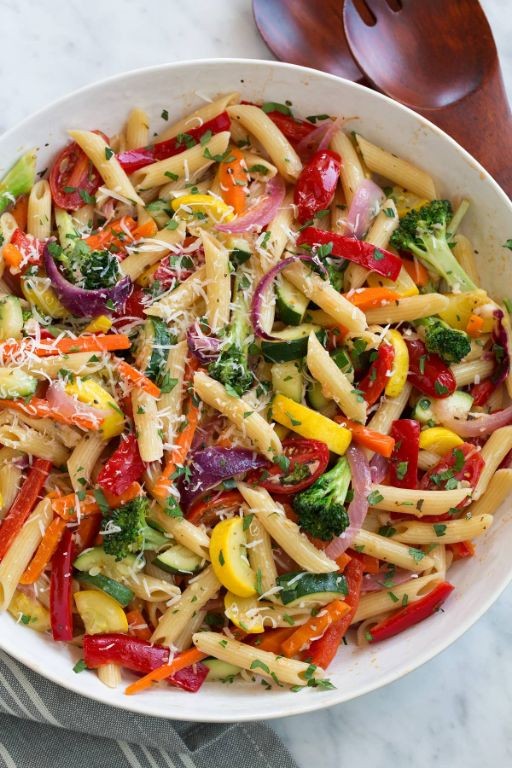 Pasta Primavera with Veggies