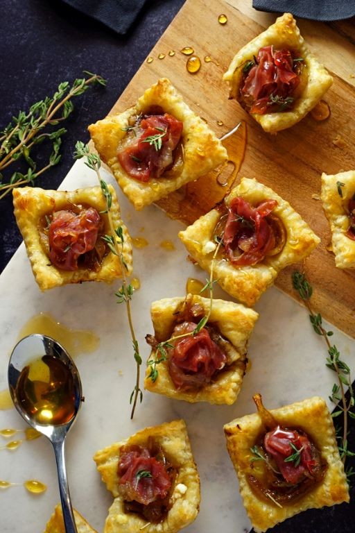 Pastrami and Caramelized Onion Tart