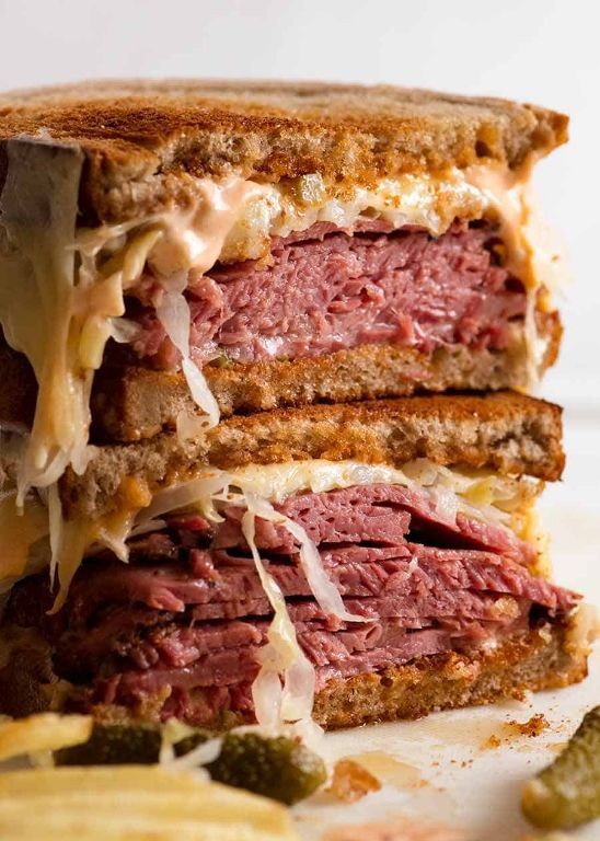 Pastrami and Sauerkraut Melt