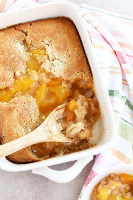 Peach Cobbler Pie Filling