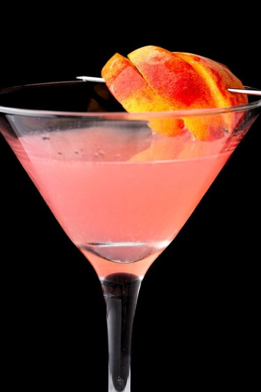 Peach Cosmopolitan with a Touch of Honey