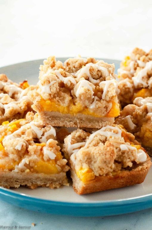 Peach and Almond Flour Bars