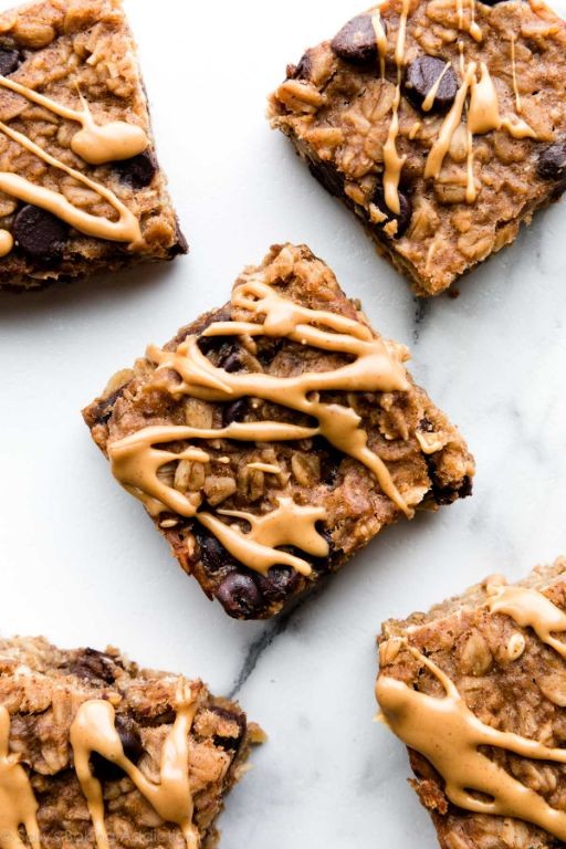 Peanut Butter Banana Oatmeal Bars
