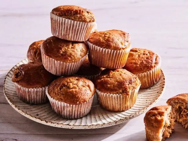 Peanut Butter Banana Protein Muffins