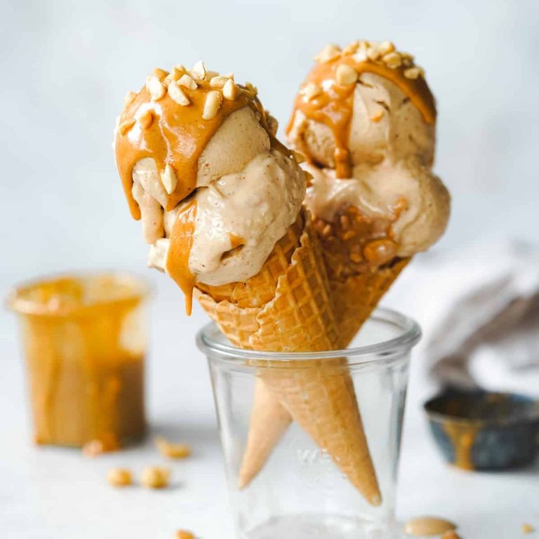 Peanut Butter Coconut Ice Cream
