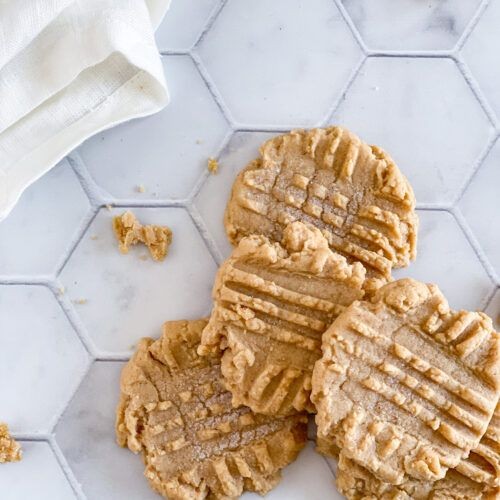 Peanut Butter Cookies Without Brown Sugar