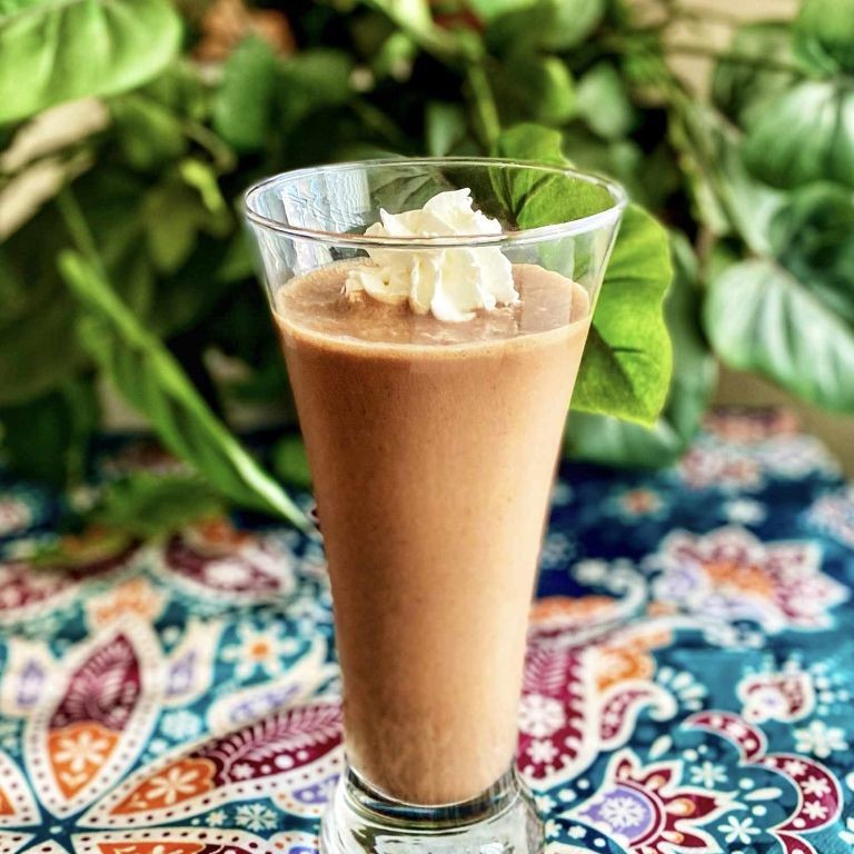 Peanut Butter Cup Coffee Smoothie