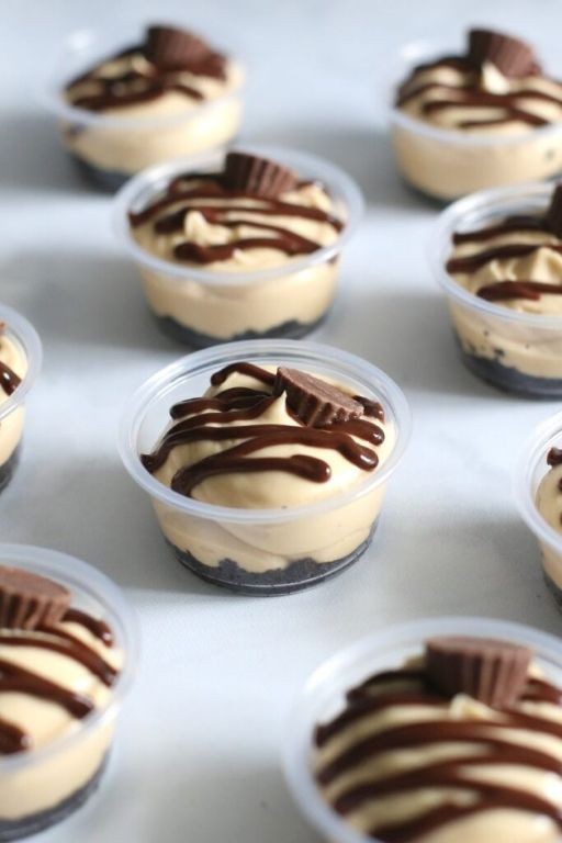 Peanut Butter Cup Dessert Shells