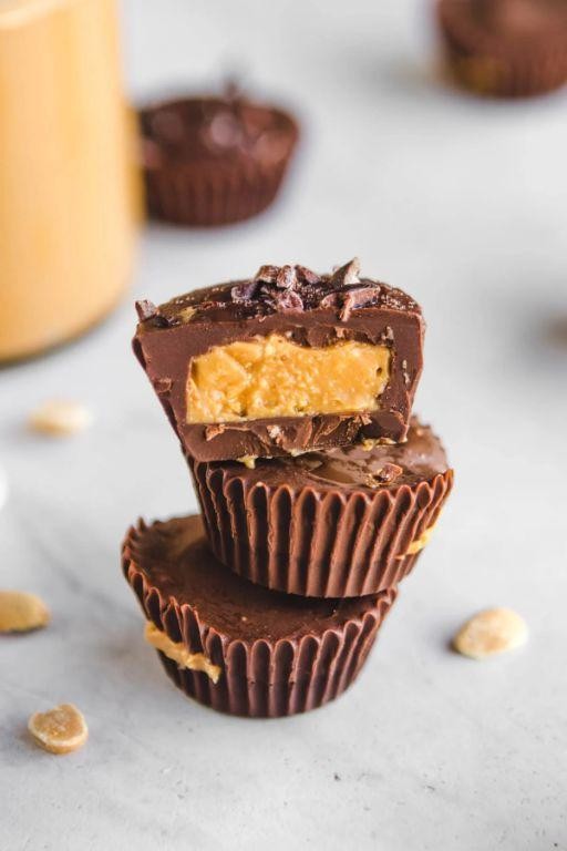 Peanut Butter Cup Inspired Chocolate Peanuts