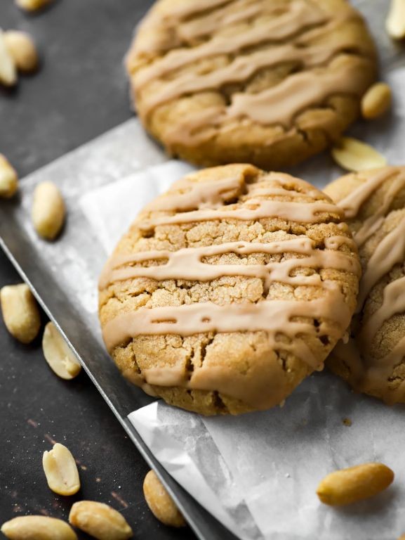 Peanut Butter Maple Cookies